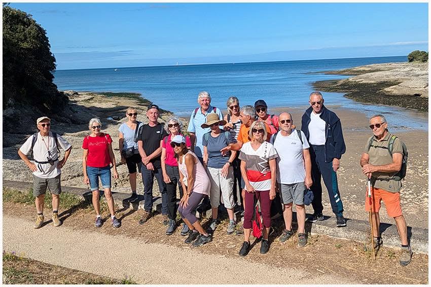 Le 29 juin : Rando sportive sur le sentier du littoral -  Conche du Conseil - Vaux sur Mer "